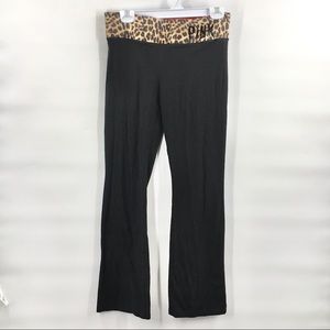 PINK Yoga Leopard Animal Waist Gym Legging…